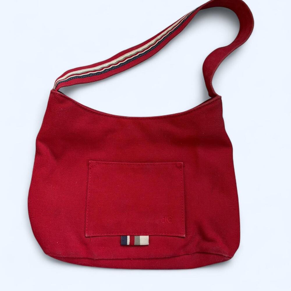 Vintage red american eagle purse